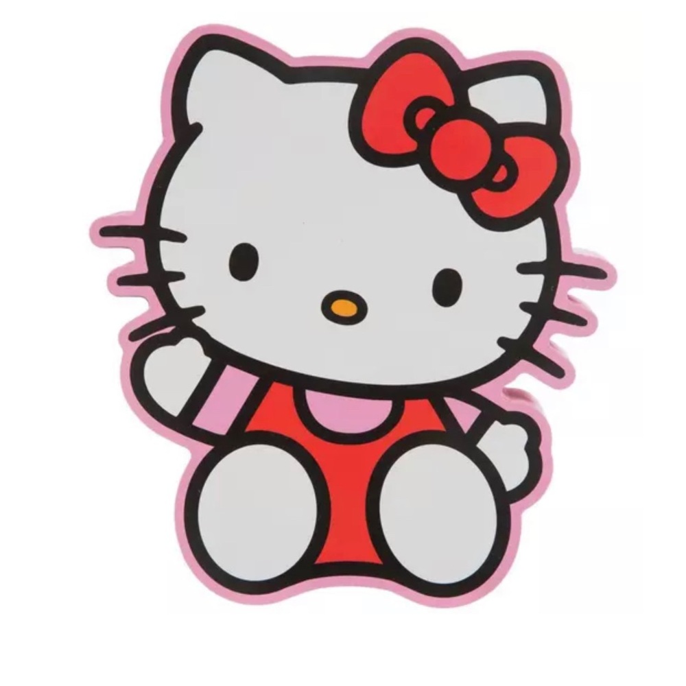 Hello kitty pink wall decor